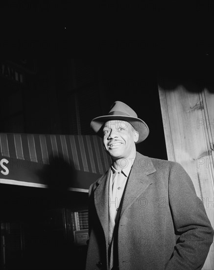 Portrait of Tiny Grimes, New York, N.Y.(?), ca. Jan. 1947. Creator: William Paul Gottlieb.