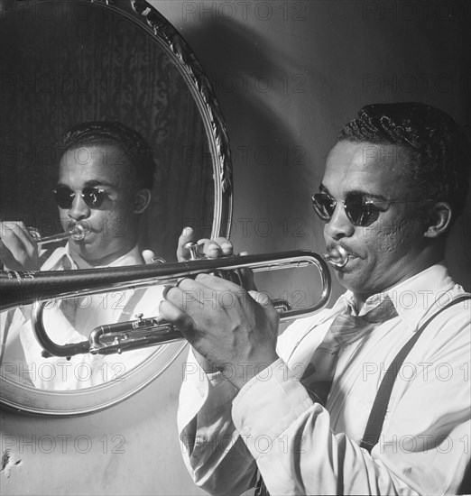 Portrait of Howard McGhee, New York, N.Y., ca. Sept. 1947. Creator: William Paul Gottlieb.