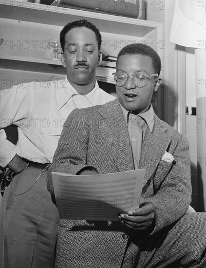 Portrait of Billy Strayhorn, New York, N.Y., ca. June 1947. Creator: William Paul Gottlieb.