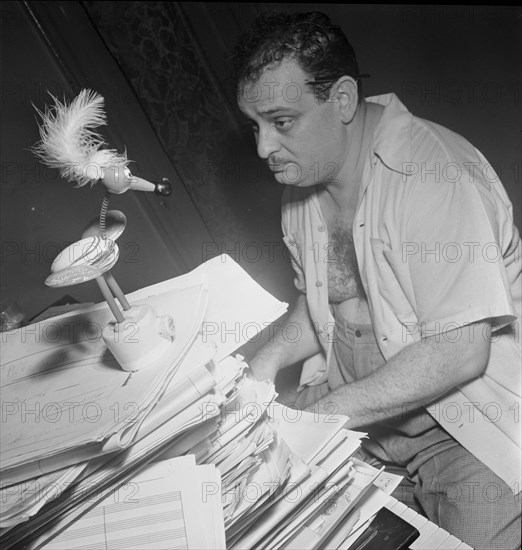 Portrait of Johnny Richards, New York, N.Y., ca. Sept. 1947. Creator: William Paul Gottlieb.