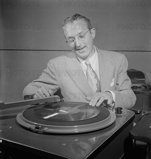 Portrait of Tommy Dorsey, WMCA, New York, N.Y., ca. Oct. 1947. Creator: William Paul Gottlieb.