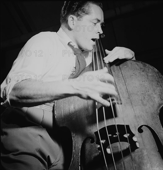 Portrait of Eddie Safranski, New York, N.Y.(?), ca. Jan. 1947. Creator: William Paul Gottlieb.