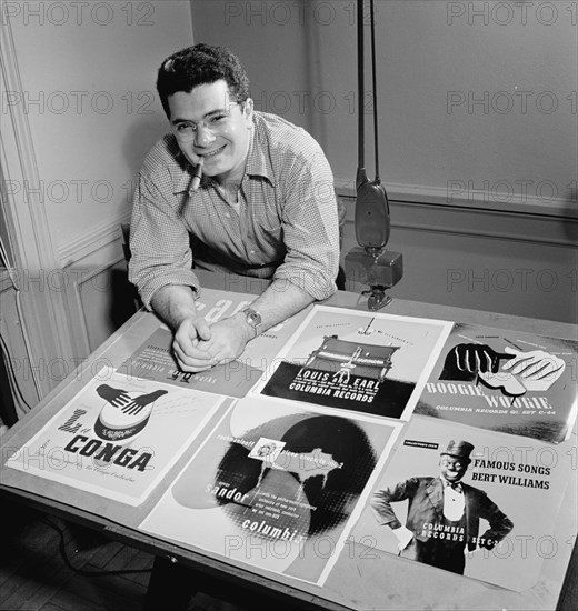 Portrait of Alex Steinweiss, New York, N.Y.(?), ca. Apr. 1947. Creator: William Paul Gottlieb.