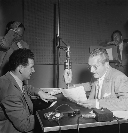 Portrait of Tommy Dorsey, WMCA, New York, N.Y., ca. Oct. 1947. Creator: William Paul Gottlieb.