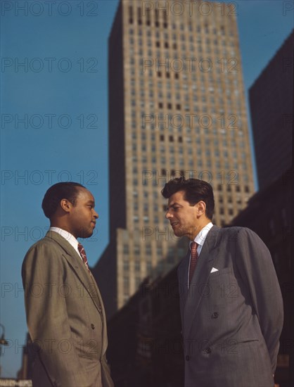 Portrait of Joe Marsala, 52nd Street, New York, N.Y., ca. 1948. Creator: William Paul Gottlieb.