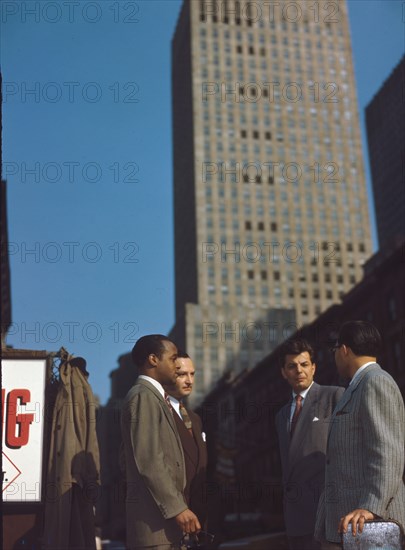 Portrait of Joe Marsala, 52nd Street, New York, N.Y., ca. 1948. Creator: William Paul Gottlieb.