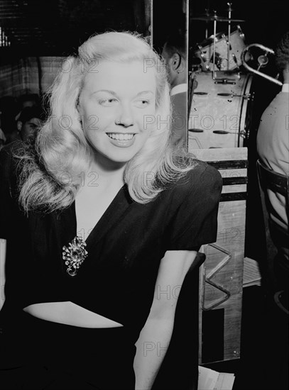 Portrait of Doris Day, Aquarium, New York, N.Y., ca. July 1946. Creator: William Paul Gottlieb.