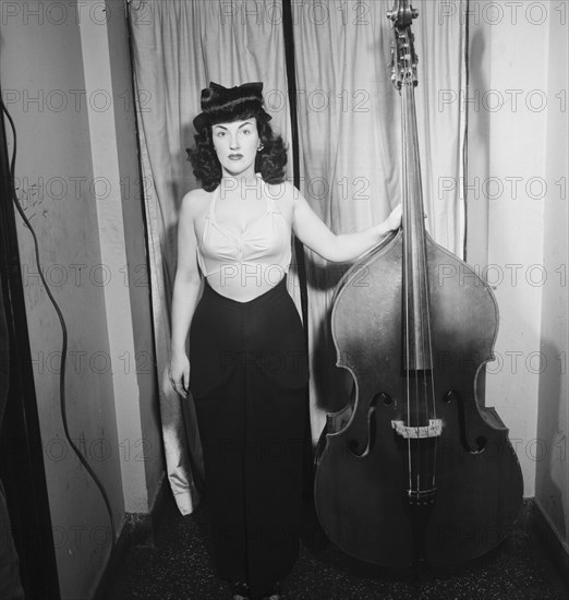 Portrait of Vivien Garry, New York, N.Y., Dixon's, ca. May 1947. Creator: William Paul Gottlieb.