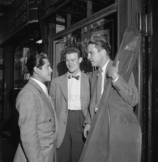 Portrait of Bob Haggart, Charlie's Tavern, New York, N.Y., 1946. Creator: William Paul Gottlieb.