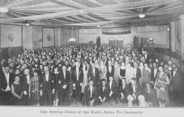 The Annual Dance of the Kappa Alpha Psi Fraternity, 1927. Creators: Addison N. Scurlock, Unknown.