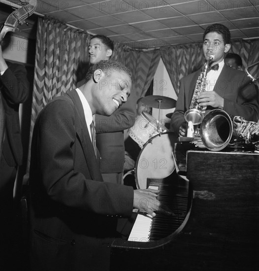 Portrait of Eddie Heywood, Downbeat, New York, N.Y., ca. July 1947. Creator: William Paul Gottlieb.