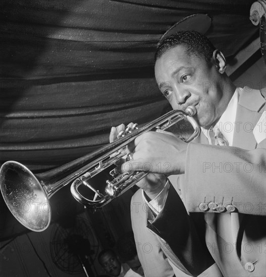 Portrait of Joe Thomas, Pied Piper, New York, N.Y., ca. Sept. 1947. Creator: William Paul Gottlieb.