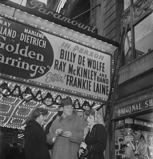 Portrait of Frankie Laine, Paramount Theater, New York, N.Y., 1946. Creator: William Paul Gottlieb.