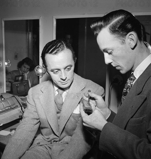 Portrait of Larry Adler, City Center, New York, N.Y., ca. Jan. 1947. Creator: William Paul Gottlieb.