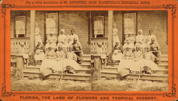 Cooks, chambermaids, nurses and one hostler, of Gen. Geo. Washington, c1850-c1930. Creator: Unknown.