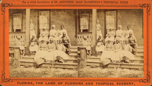 Cooks, chambermaids, nurses and one hostler, of Gen. Geo. Washington, c1850-c1930. Creator: Unknown.