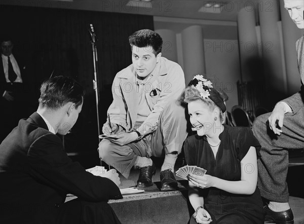 Portrait of Margaret Whiting and Johnny Desmond, New York, N.Y., 1946. Creator: William Paul Gottlieb.