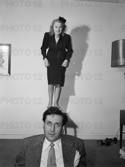 Portrait of Joan Brooks and Duke Niles, New York, N.Y., ca. Apr. 1947. Creator: William Paul Gottlieb.