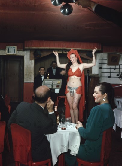 Portrait of Lois de Fee, Club Nocturne, New York, N.Y., ca. July 1948. Creator: William Paul Gottlieb.