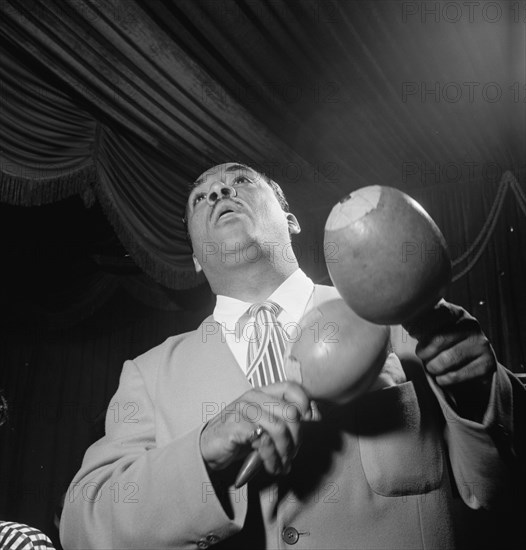 Portrait of Machito, Glen Island Casino, New York, N.Y., ca. July 1947. Creator: William Paul Gottlieb.