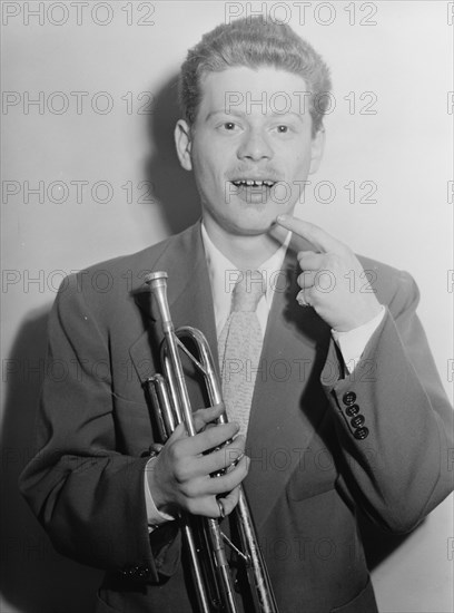 Portrait of Red Rodney, 400 Restaurant(?), New York, N.Y., ca. June 1946. Creator: William Paul Gottlieb.