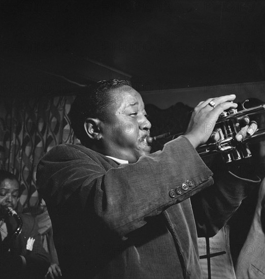 Portrait of Roy Eldridge, Spotlite (Club), New York, N.Y., ca. Nov. 1946. Creator: William Paul Gottlieb.