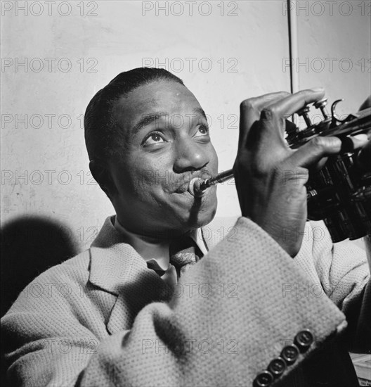 Portrait of Hot Lips Page, Apollo Theatre, New York, N.Y., ca. Oct. 1946. Creator: William Paul Gottlieb.