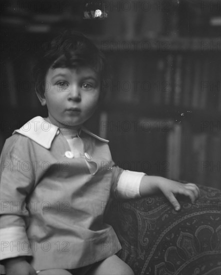 Ireland, John, Master, son of Mrs. E. Ireland, portrait photograph, 1916 Mar. 27. Creator: Arnold Genthe.