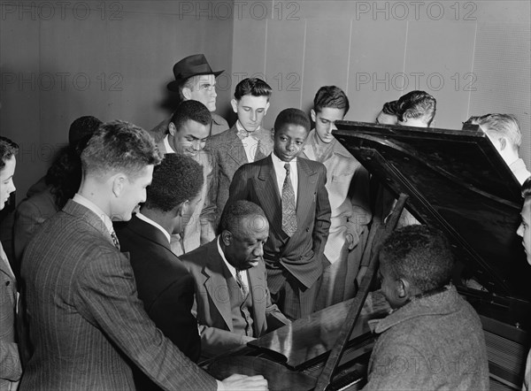 Portrait of James P. (James Price) Johnson, New York, N.Y.(?), ca. May 1946. Creator: William Paul Gottlieb.