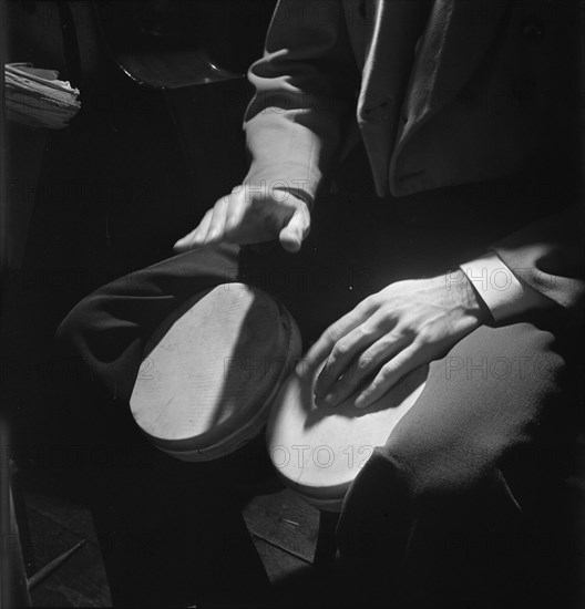 Noro Morales' orchestra, Glen Island Casino(?), New York, N.Y., ca. July 1947. Creator: William Paul Gottlieb.