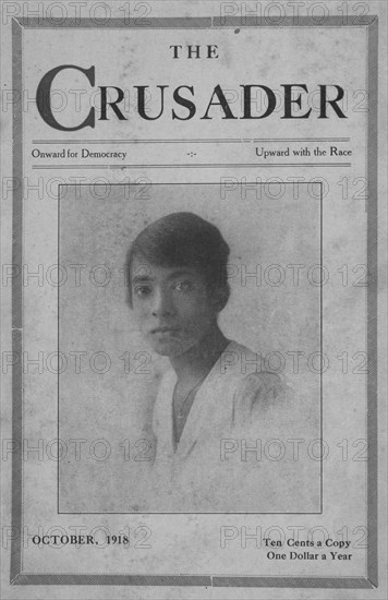 The Crusader; Onward for Democracy; Upward with Race; Mrs. James Conick, Jr., New York..., 1918-1922 Creator: Unknown.