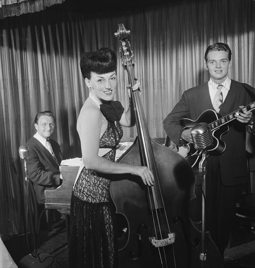 Portrait of Teddy Kaye, Vivien Garry, and Arv(in) Charles Garrison, New York, N.Y., 1946. Creator: William Paul Gottlieb.