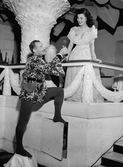 Portrait of Larry Clinton and Betty George, Copacabana(?), New York, N.Y., ca. Sept. 1947. Creator: William Paul Gottlieb.