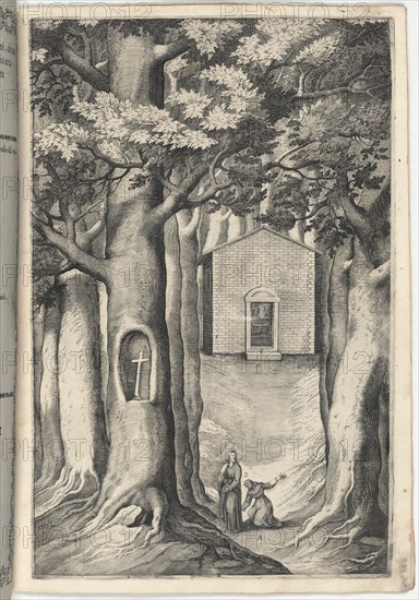 Chapel of the Blessed John of La Verna (Cappella del beato Giovanni della Verna) [plate S], 1612. Creator: Jacopo Ligozzi.