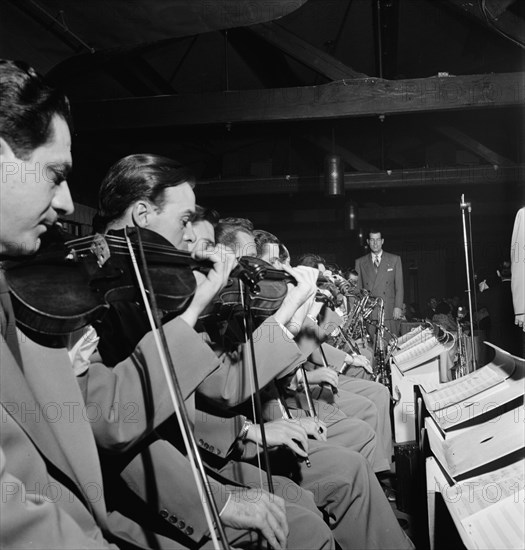 Portrait of Bill Cogliano, Joseph Kowalewski, Carl Ottobrino, Stanley Kraft...N.Y., ca. June 1947. Creator: William Paul Gottlieb.