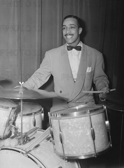 Portrait of J. C. (James Charles) Heard, Café Society (Downtown)(?), New York, N.Y., ca. July 1946. Creator: William Paul Gottlieb.