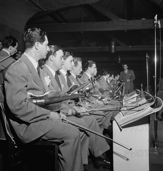 Portrait of Bill Cogliano, Joseph Kowalewski, Carl Ottobrino, Stanley Kraft...New York, N.Y., 1947.  Creator: William Paul Gottlieb.