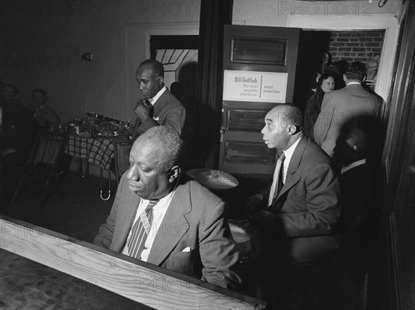 Portrait of James P. (James Price) Johnson, Fess...Gottlieb's office party, Jamaica, Queens, NY, 194 Creator: William Paul Gottlieb.