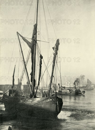 At Tilbury Lie the Steamers Which Carried To England A Fraction of the Mighty Coronation...', 1937
