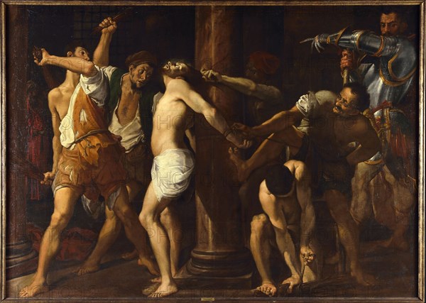 The Flagellation of Christ, ca. 1600. Creator: Carracci, Lodovico (1555-1619).