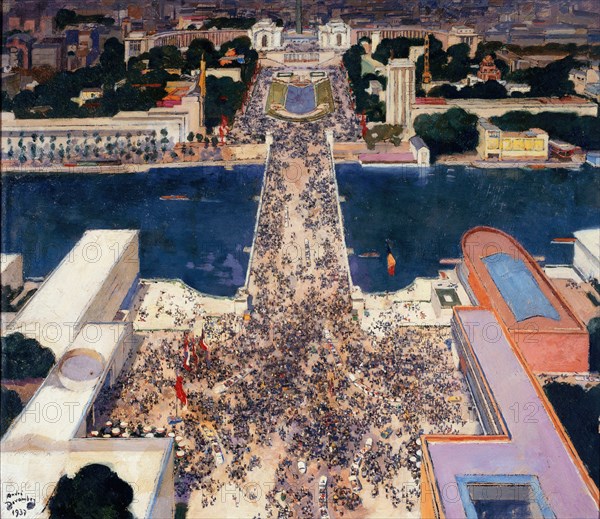 The 1937 International Exhibition in Paris, 1937. Creator: Devambez, André Victor Édouard (1867-1943).