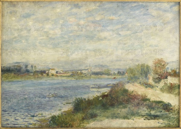 La Seine à Argenteuil, 1873. Creator: Renoir, Pierre Auguste (1841-1919).