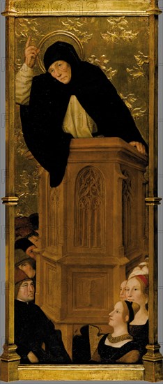 Sermon of Saint Vincent Ferrer, ca. 1470-1480. Creator: Lonhy, Antoine de (active 1446-1490).