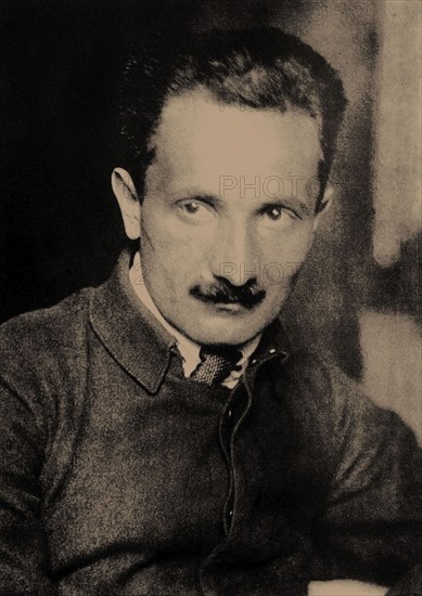 Portrait of Martin Heidegger (1889-1976) , ca 1927. Creator: Anonymous.