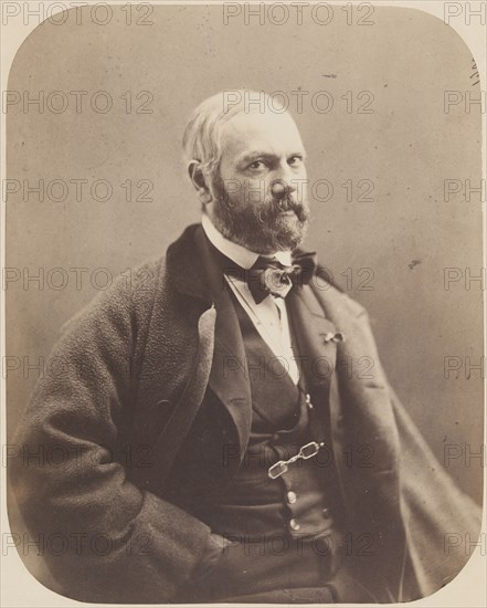 Portrait of Louis Candide Boulanger (1806-1867) , Third Quarter of 19th cen.. Creator: Nadar, Gaspard-Félix (1820-1910).