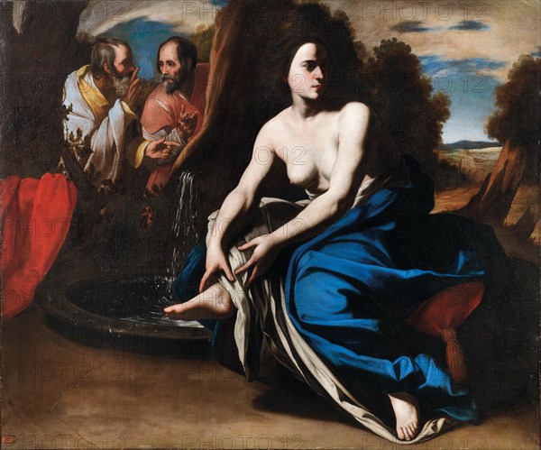 Susannah and the Elders. Creator: Stanzione, Massimo (ca. 1585-ca. 1658).