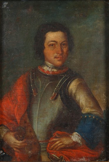 Portrait of Peter I the Great (1672-1725), End of 17th cen.. Creator: Anonymous.