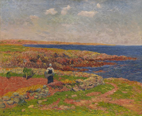 La baie de Merrien, 1900. Creator: Moret, Henry (1856-1913).