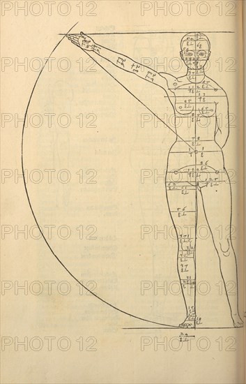 Illustration from the Four Books on Human Proportion, 1528. Creator: Dürer, Albrecht (1471-1528).