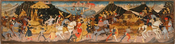 The Triumph of the Consul Lucius Aemilius Paullus. Creator: Apollonio di Giovanni di Tommaso (ca. 1415-1465).